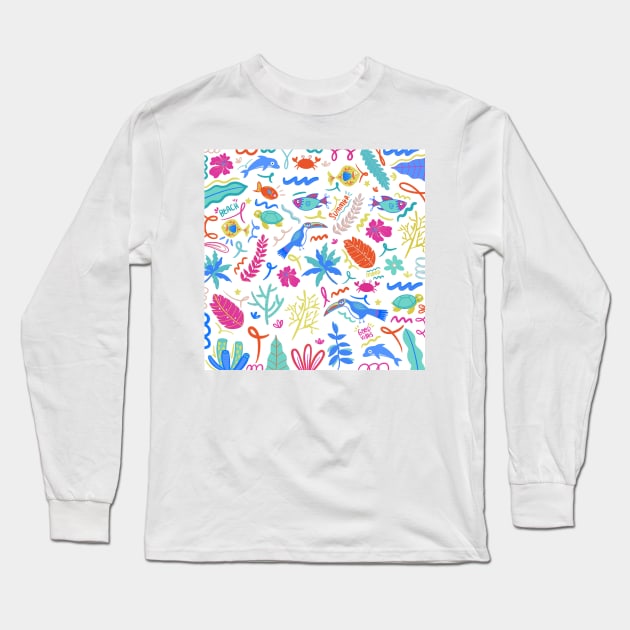 ISLAND VIBES Long Sleeve T-Shirt by ANDREASILVESTRI